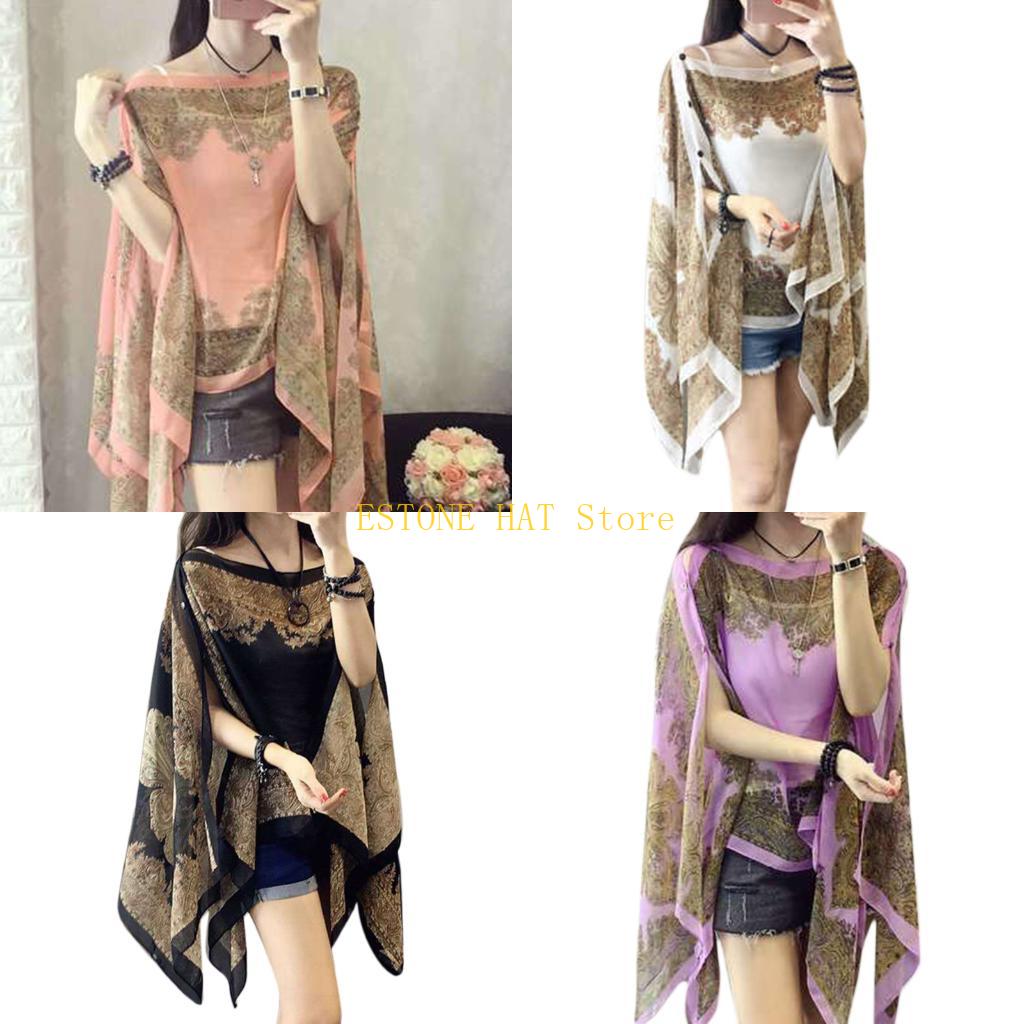 49MF Large Size Women Beach Bl - Pashmina Wrap Large avis et prix