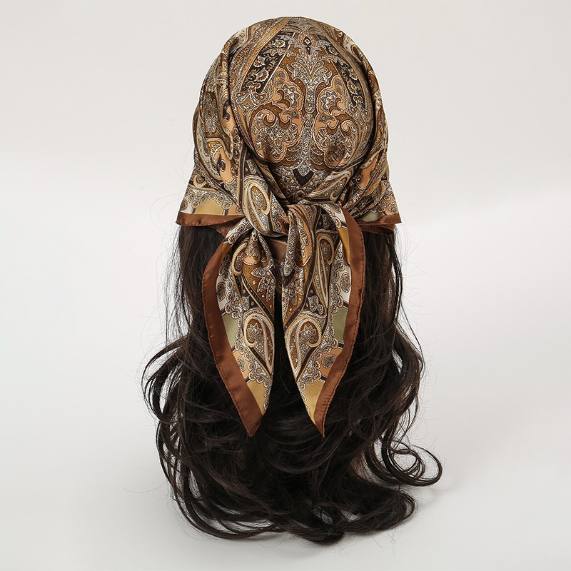 Bohemian Style Print Luxury Br - Head Wrap Turban avis et prix