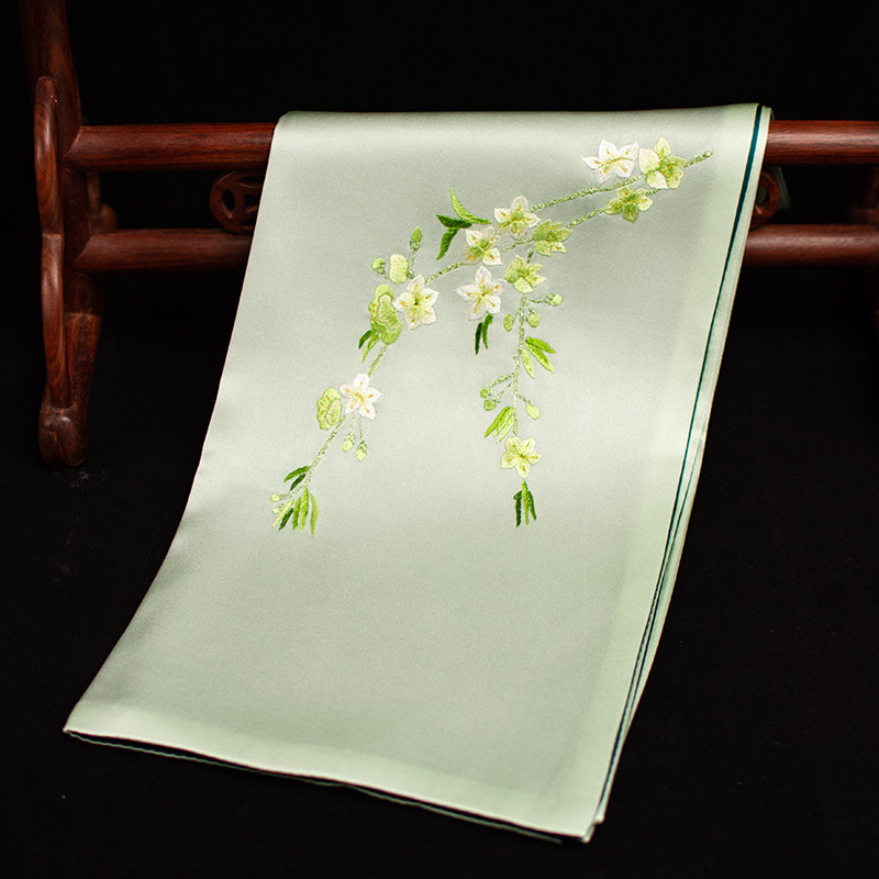 Pure Silk Suzhou Embroidery Sc - Silk Neck Scarf avis et prix