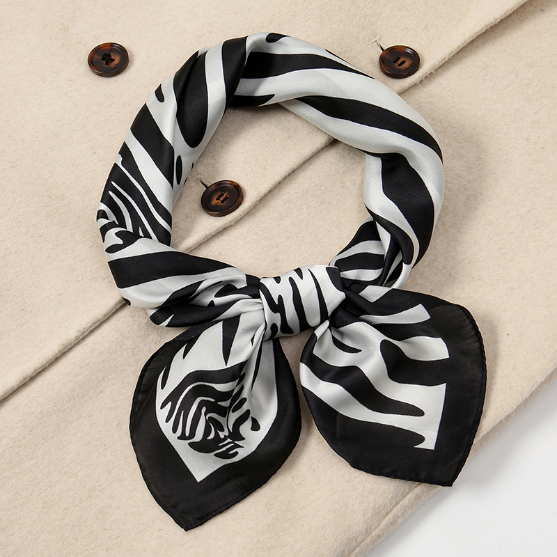 2025 Beach Hijab Stoles Silk S - Silk Tie Striped avis et prix