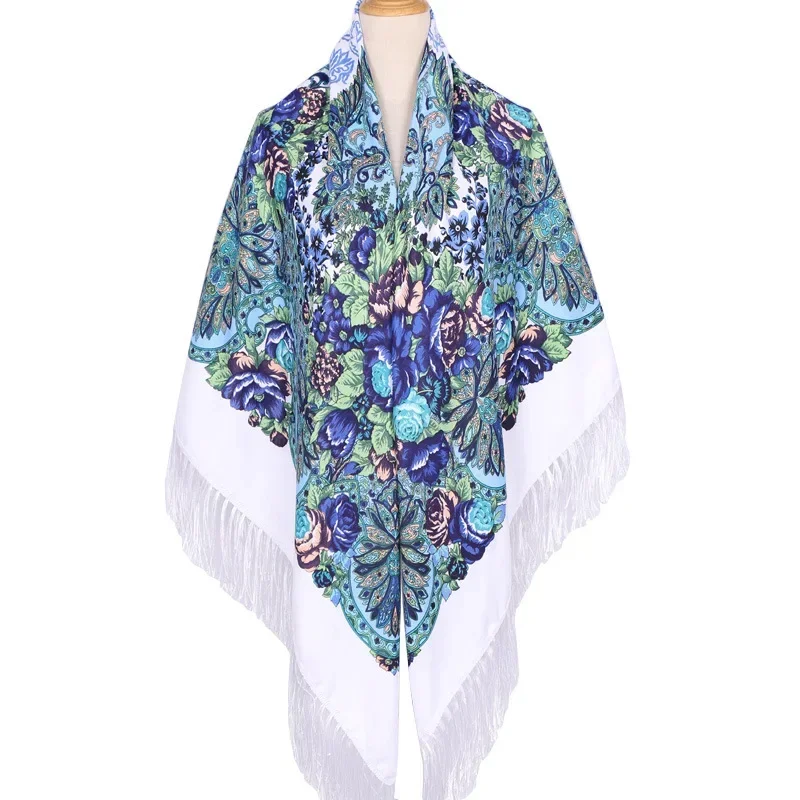 160*160cm Ethnic Large Square  - Woven Scarf Blanket avis et prix