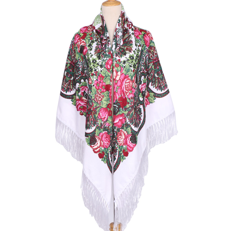 160*160cm Ethnic Large Square  - Woven Scarf Blanket avis et prix