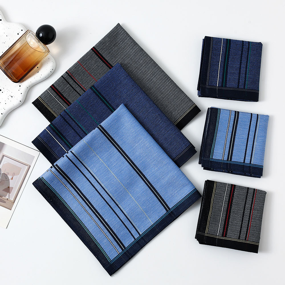 43cm Men Vintage Cotton Handke - Handkerchief Cotton Men avis et prix