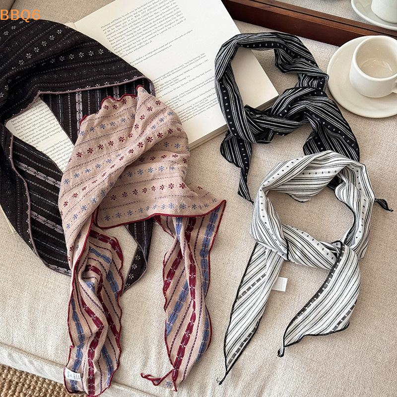 *1Pcs Soft Cotton Linen Triang - Bandana Cotton avis et prix