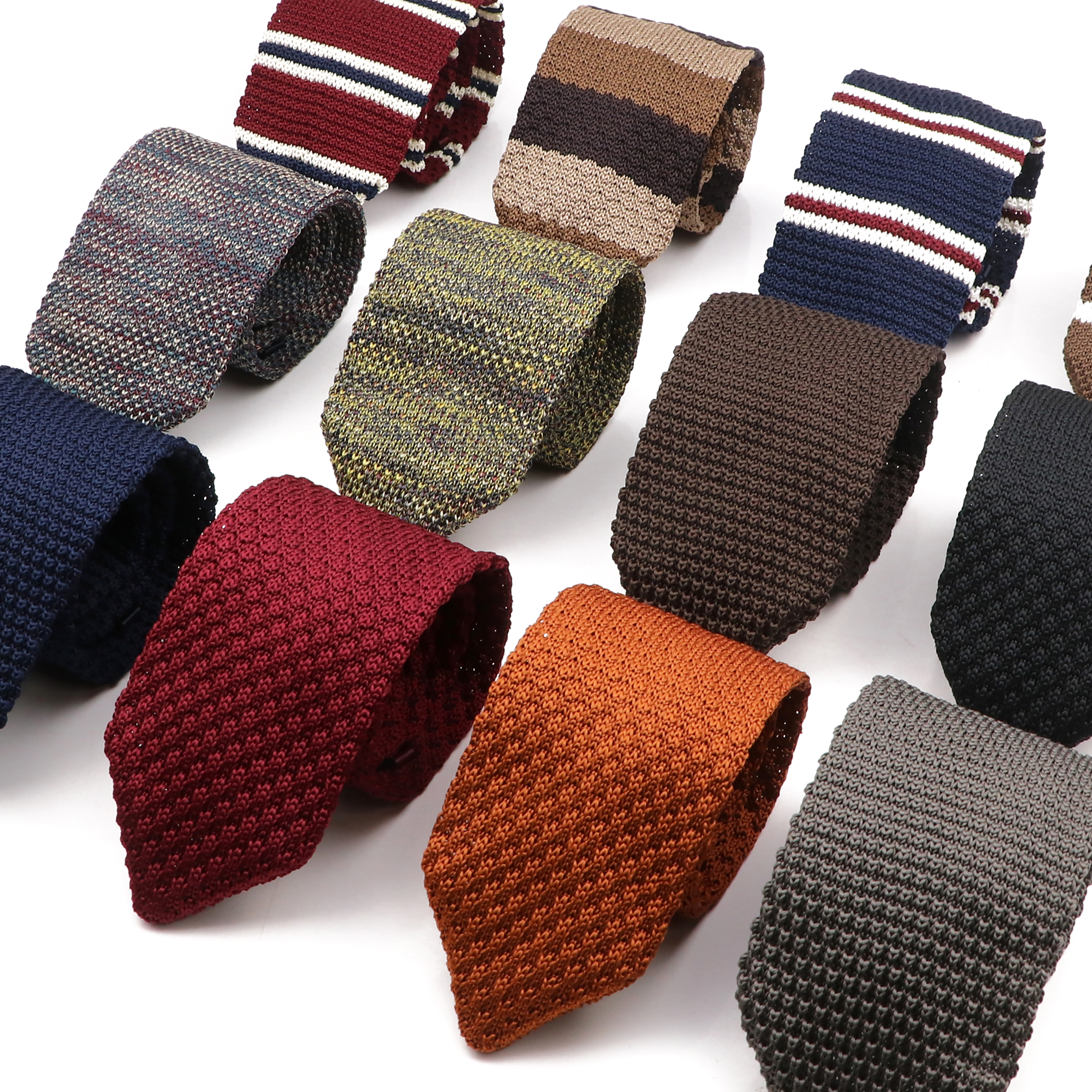 New Mens Knitted Ties Classic  - Skinny Tie Men avis et prix