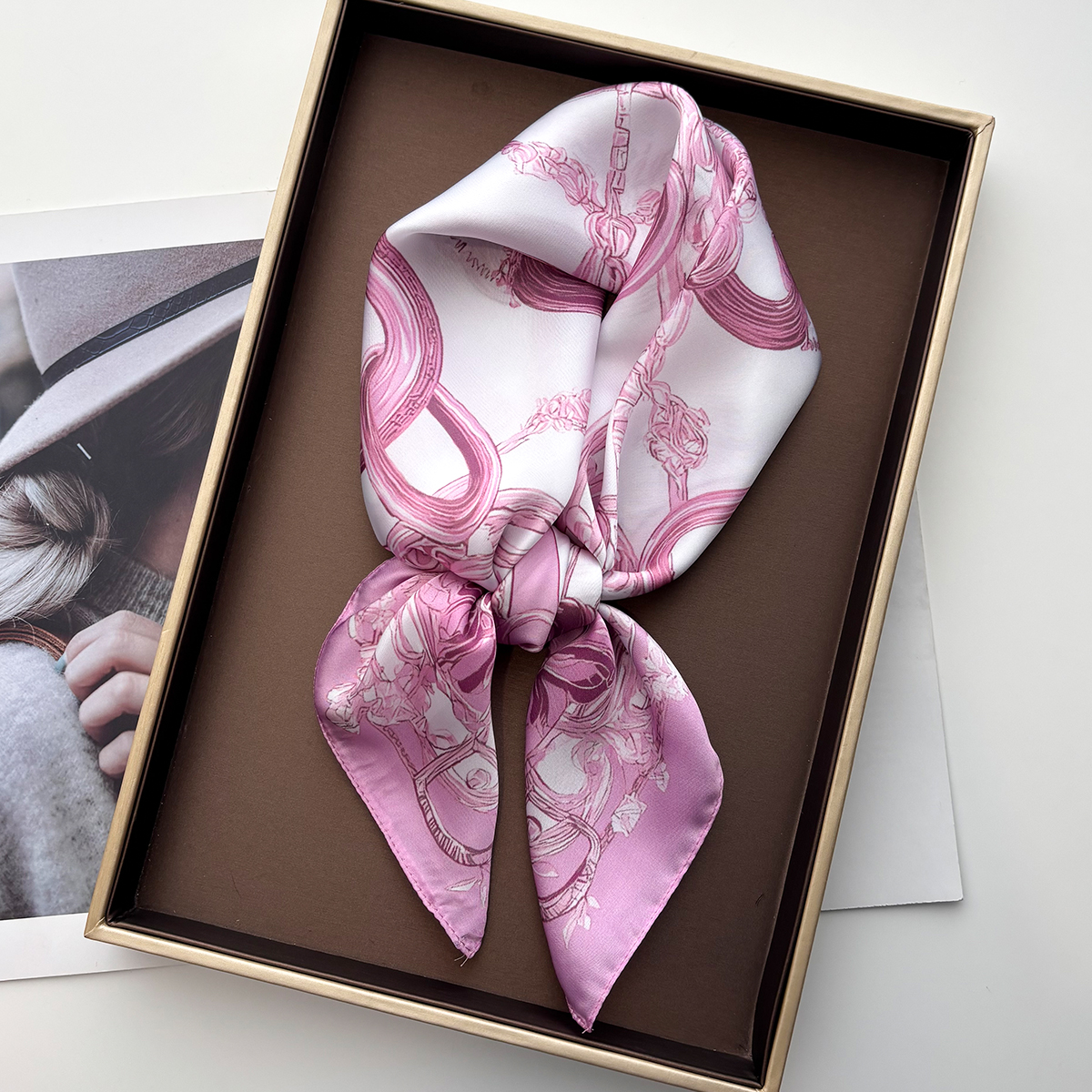 70*70cm Luxury Starfish Print  - Face Scarf Mask avis et prix