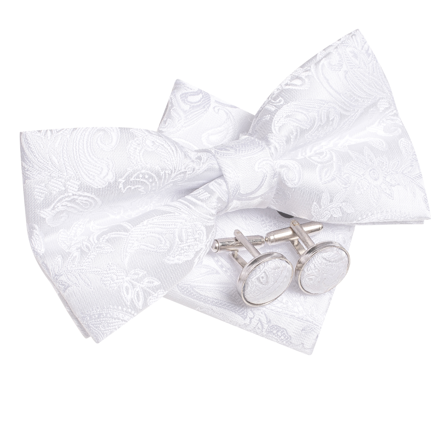Hi-Tie Mens Bow Tie Hanky Cuff - Bow Tie Pre Tied avis et prix