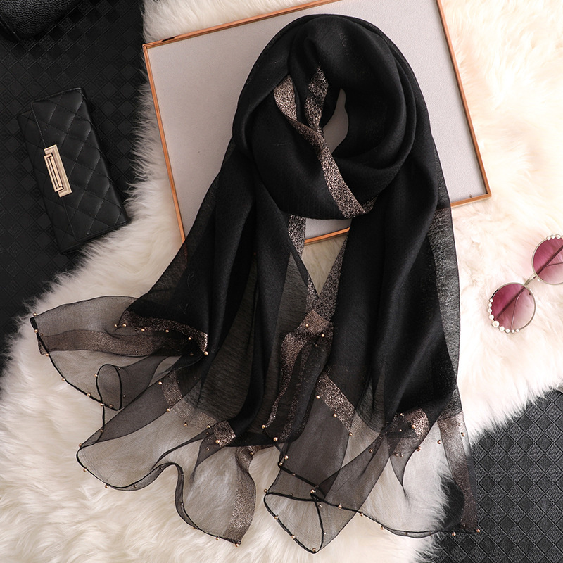 2024 Luxury 100% Silk Shawl Sc - Scarf Silk Square avis et prix