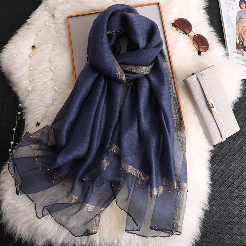 2024 Luxury 100% Silk Shawl Sc - Scarf Silk Square avis et prix