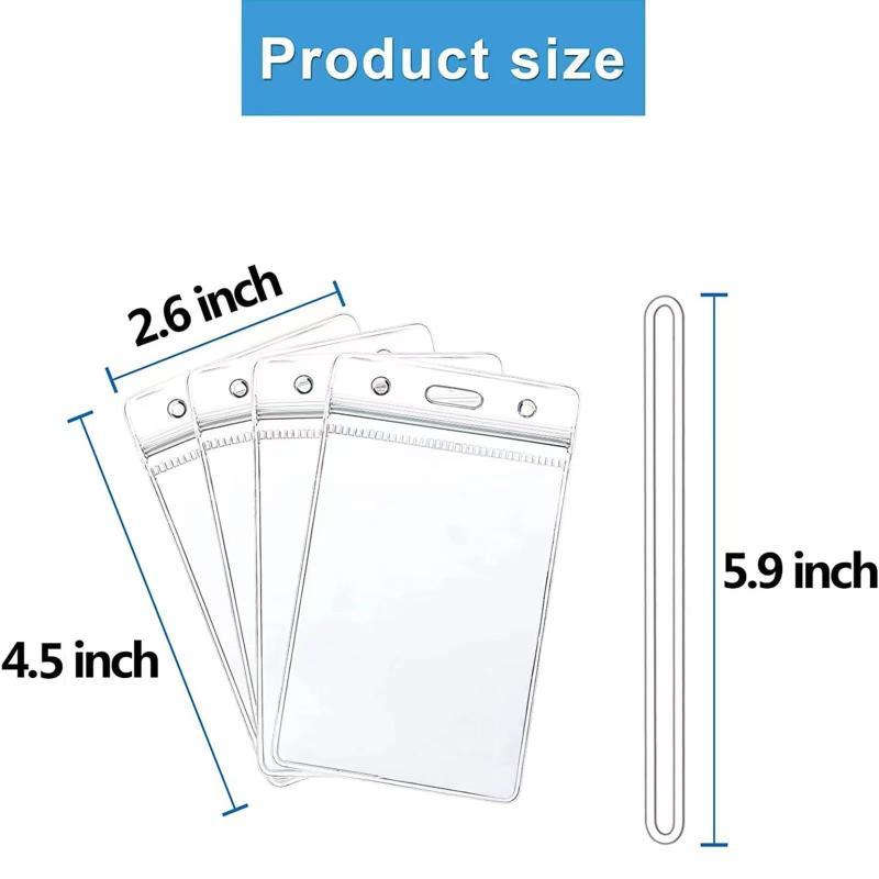 Clear Plastic ID Badge Holders - Lanyard Badge Holder avis et prix