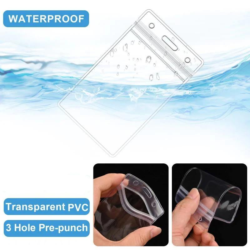 Clear Plastic ID Badge Holders - Lanyard Badge Holder avis et prix