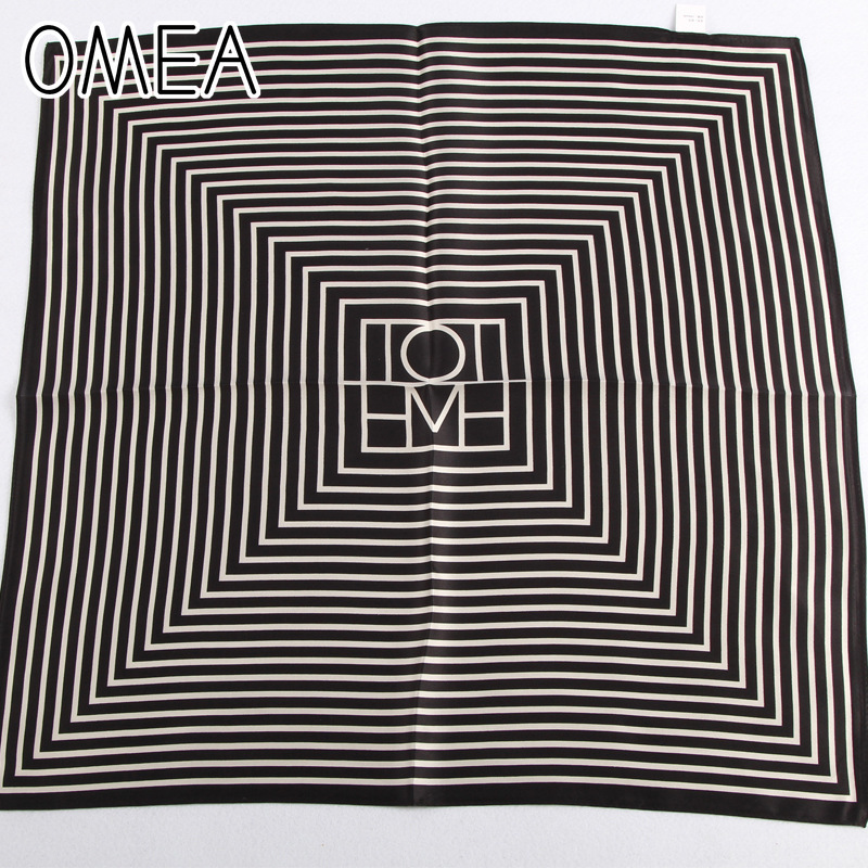 OMEA 100% Real Silk Scarf Wome - Silk Tie Striped avis et prix