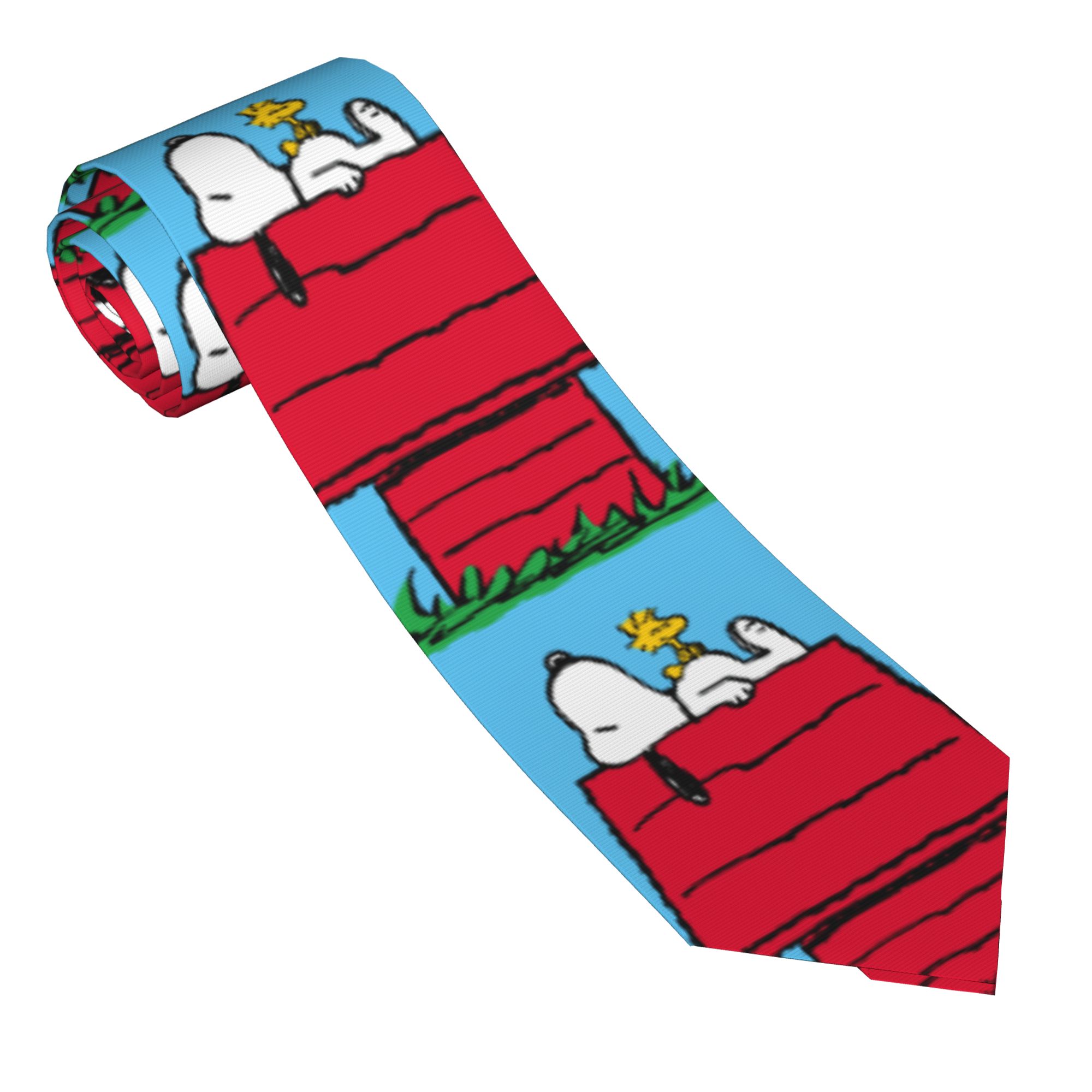 Neckties Snoopy Woodstock Dogh - Skinny Tie Men avis et prix