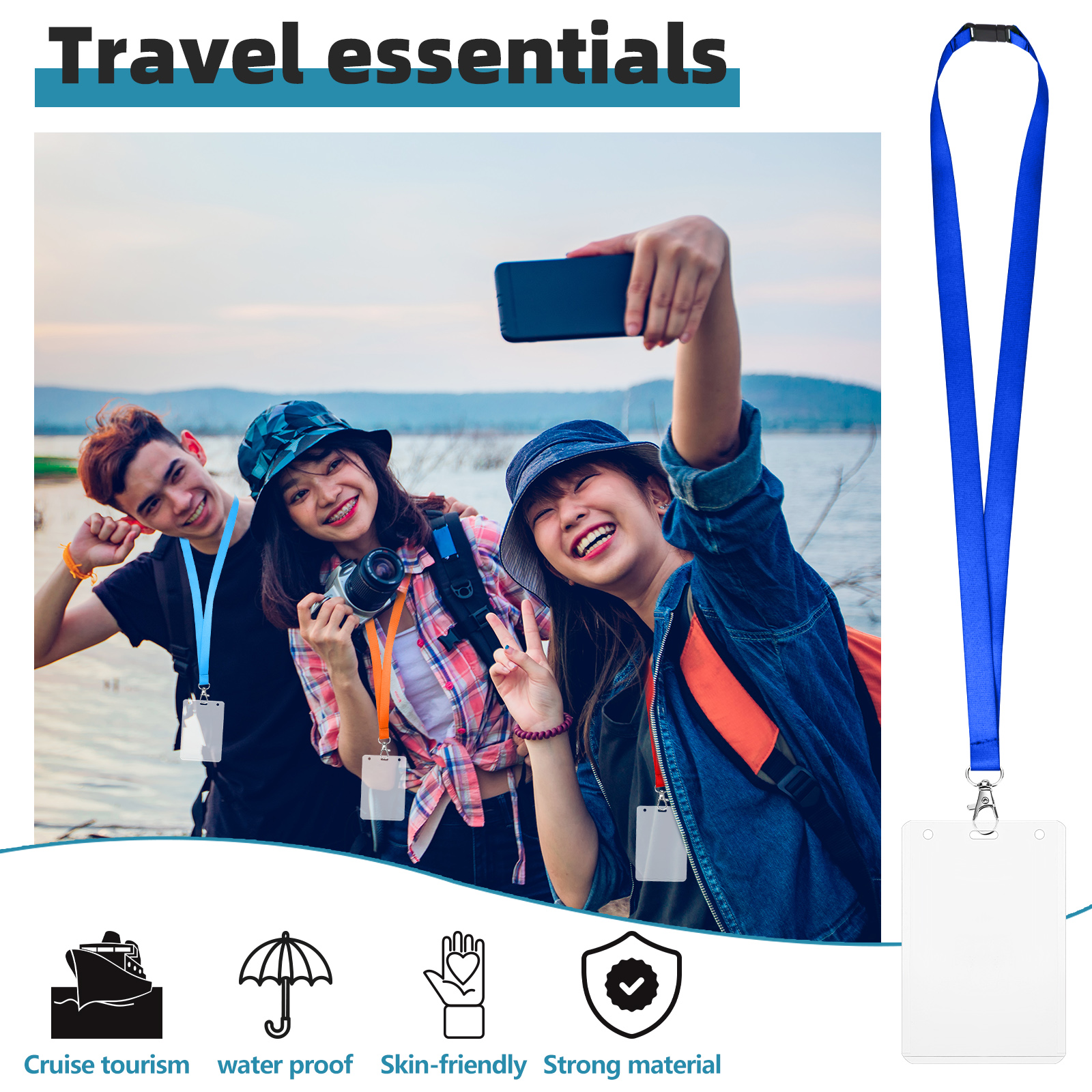 24 Pack Colorful Lanyards With - Lanyard Badge Holder avis et prix