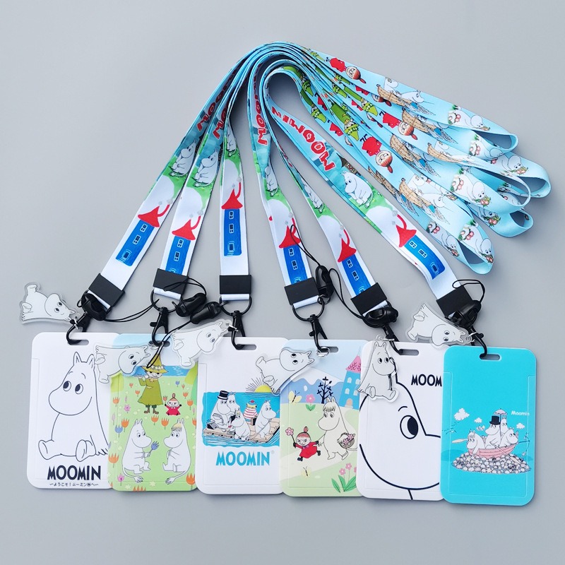 Moomin Cartoon Hard Card Holde - Lanyard Badge Holder avis et prix