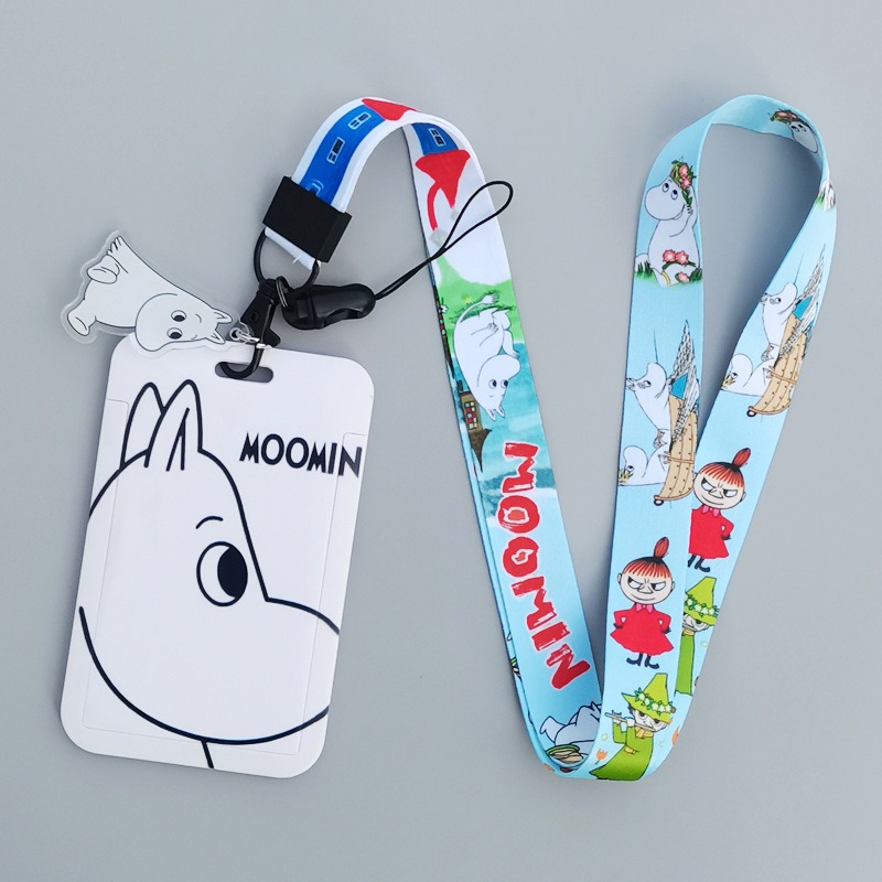 Moomin Cartoon Hard Card Holde - Lanyard Badge Holder avis et prix