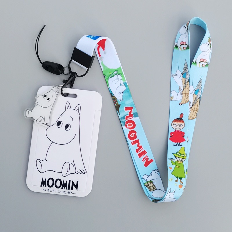 Moomin Cartoon Hard Card Holde - Lanyard Badge Holder avis et prix
