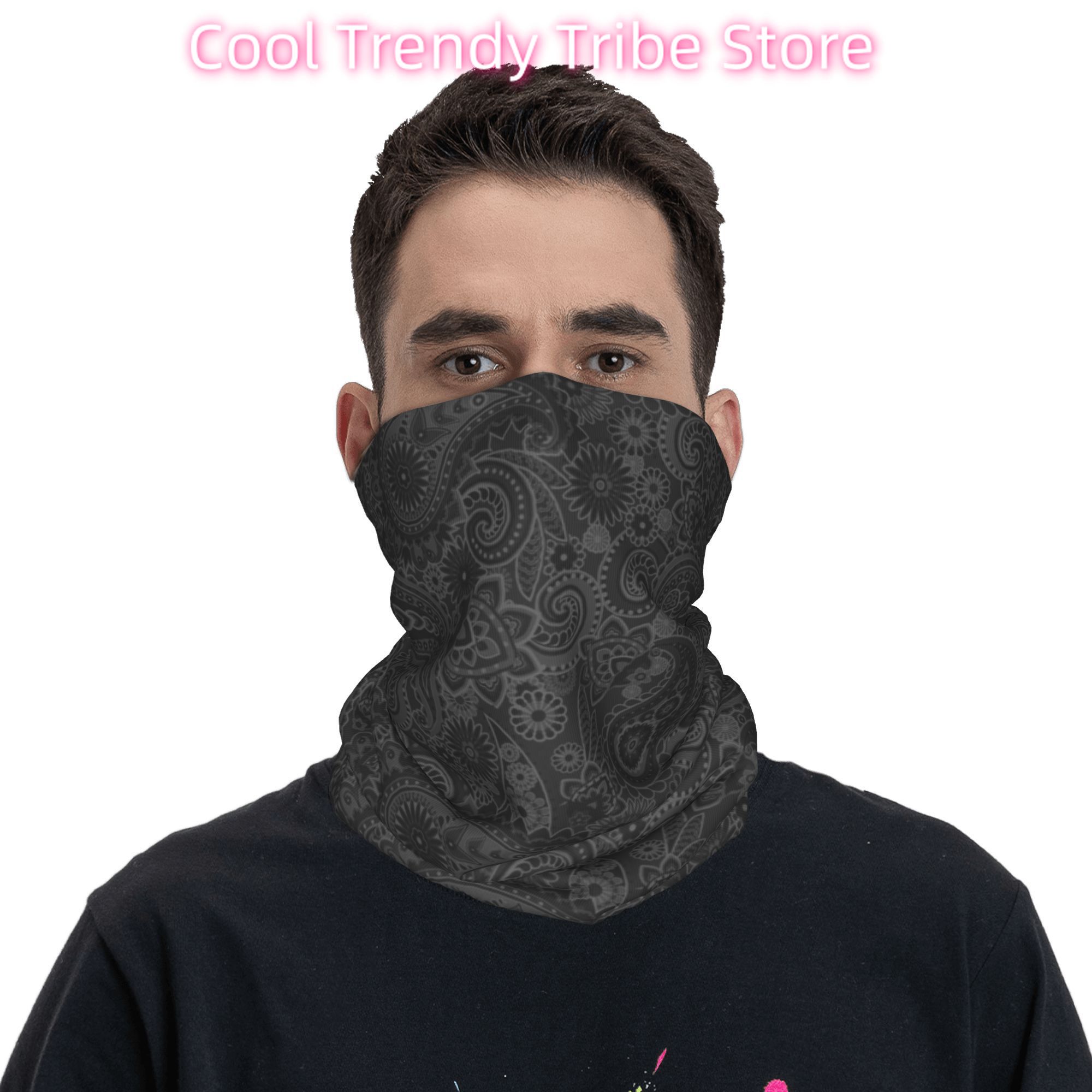 Custom Paisley Chicano Bandana - Neck Warmer Tube avis et prix