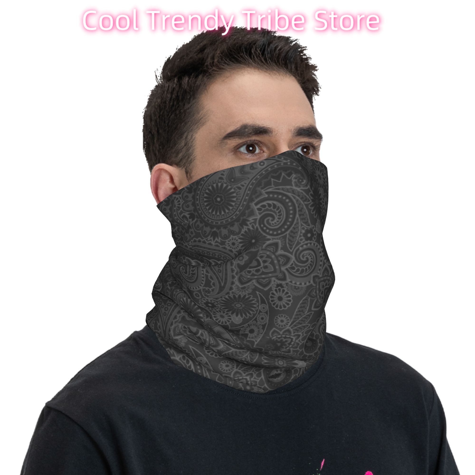 Custom Paisley Chicano Bandana - Neck Warmer Tube avis et prix