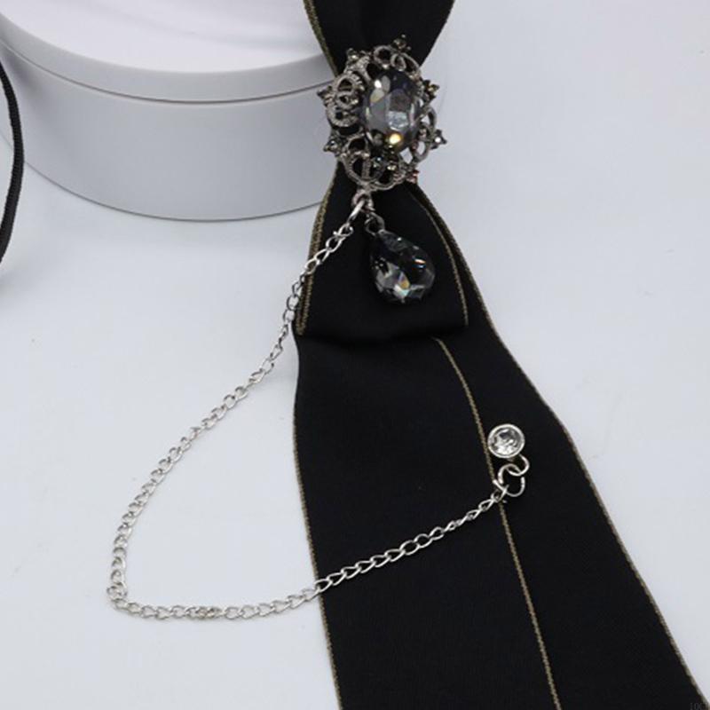 Gothic Fashion Neck Tie with M - Bow Tie Pre Tied avis et prix