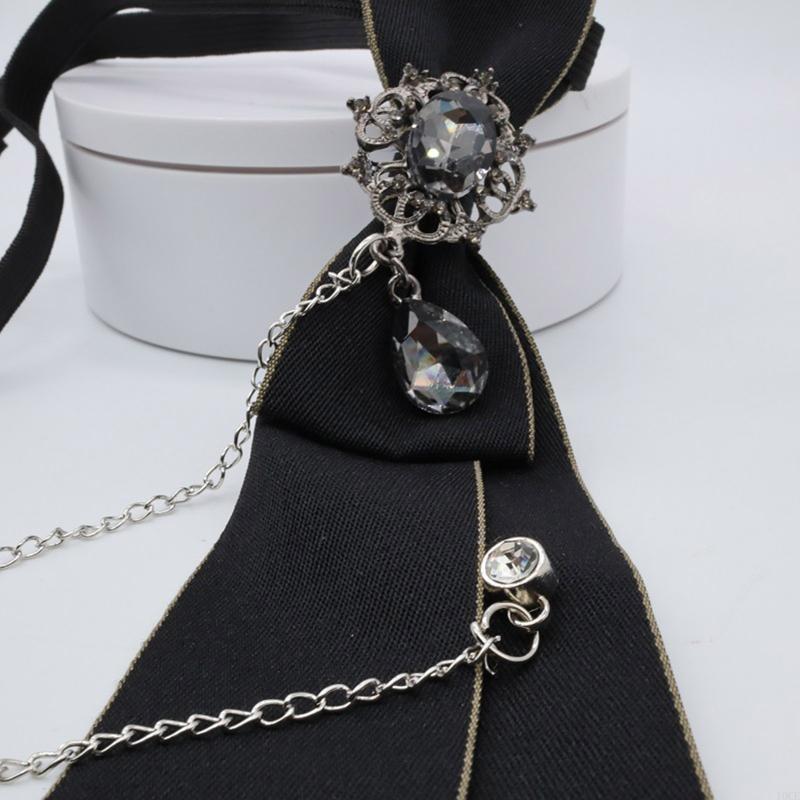 Gothic Fashion Neck Tie with M - Bow Tie Pre Tied avis et prix