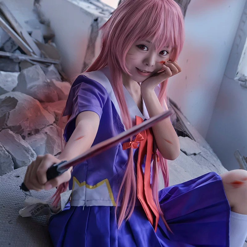 Yuno Gasai Future Diary Cospla - Bow Tie Pre Tied avis et prix