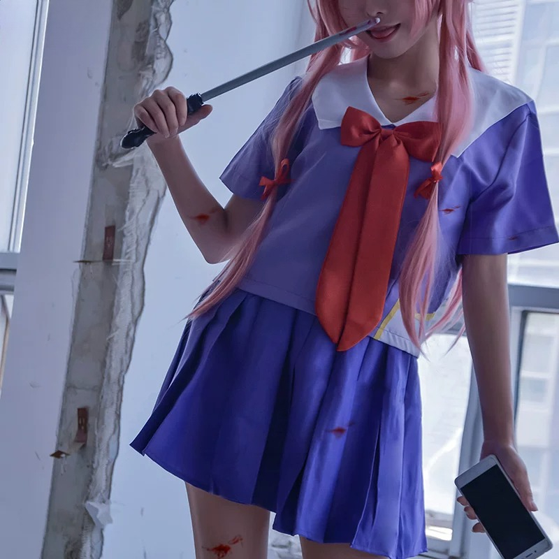 Yuno Gasai Future Diary Cospla - Bow Tie Pre Tied avis et prix