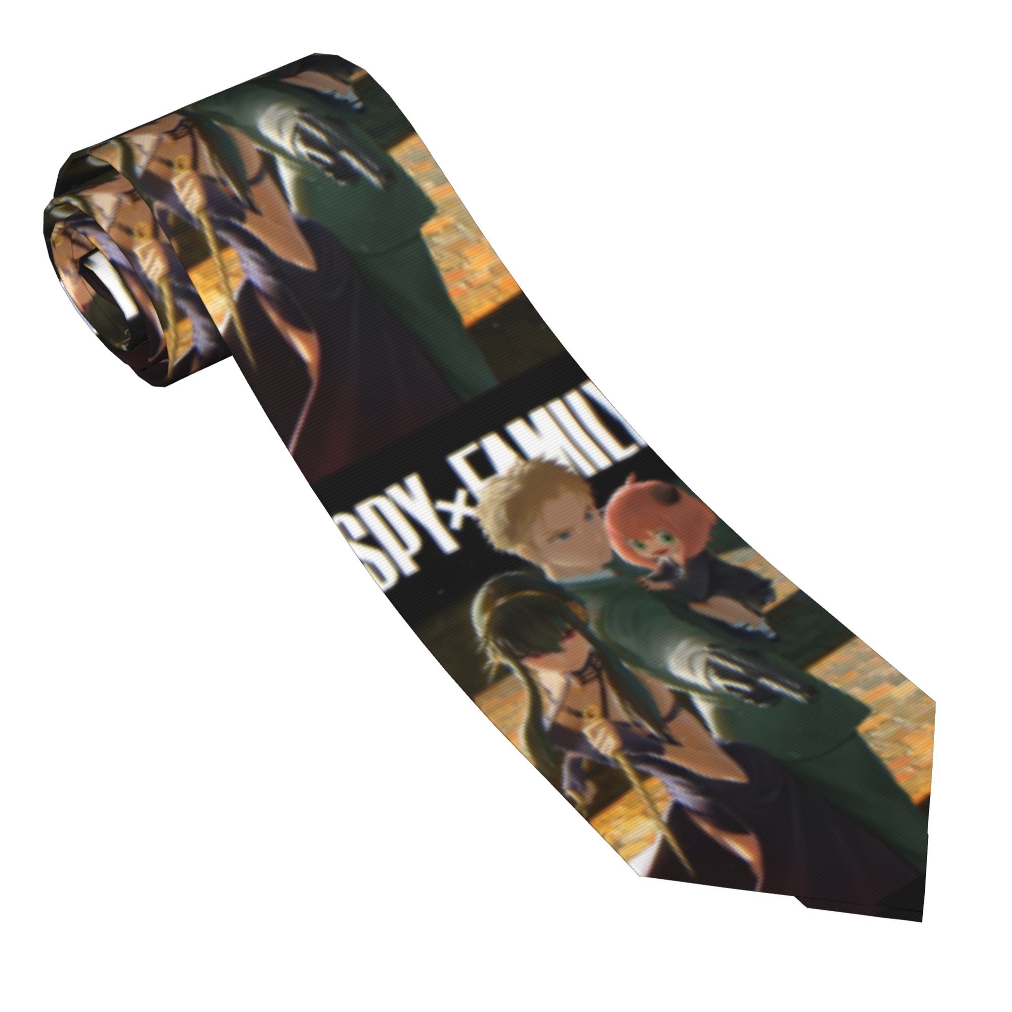 Spy X Family Necktie Unisex Sk - Skinny Tie Men avis et prix
