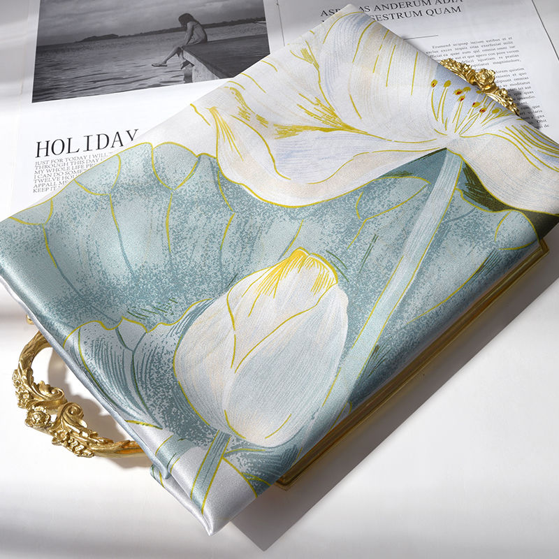 100% Silk Long Scarf Women Lux - Face Scarf Mask avis et prix